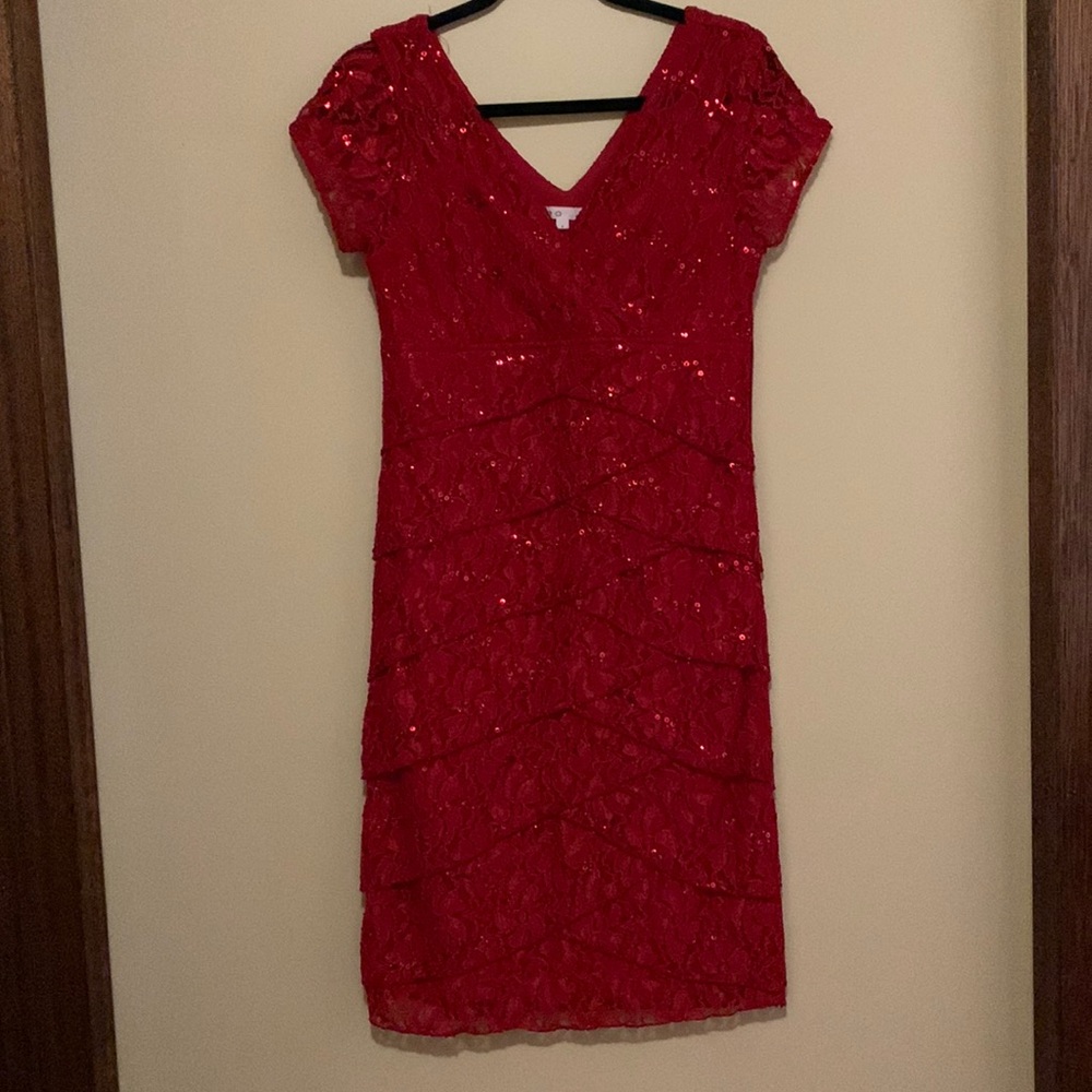 Red dress size 8 Cleo